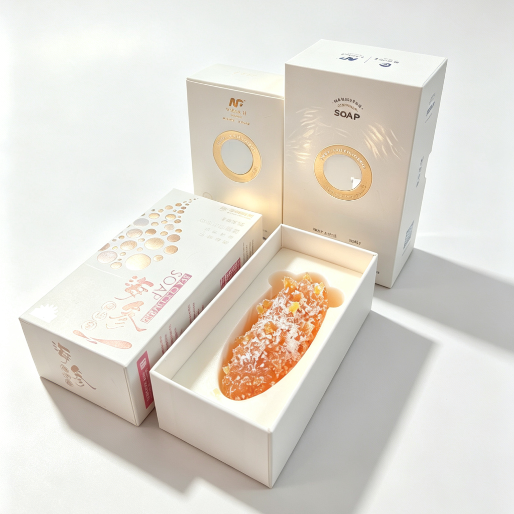 Skincare, Beauty & Perfume Packaging Boxes 海参香皂